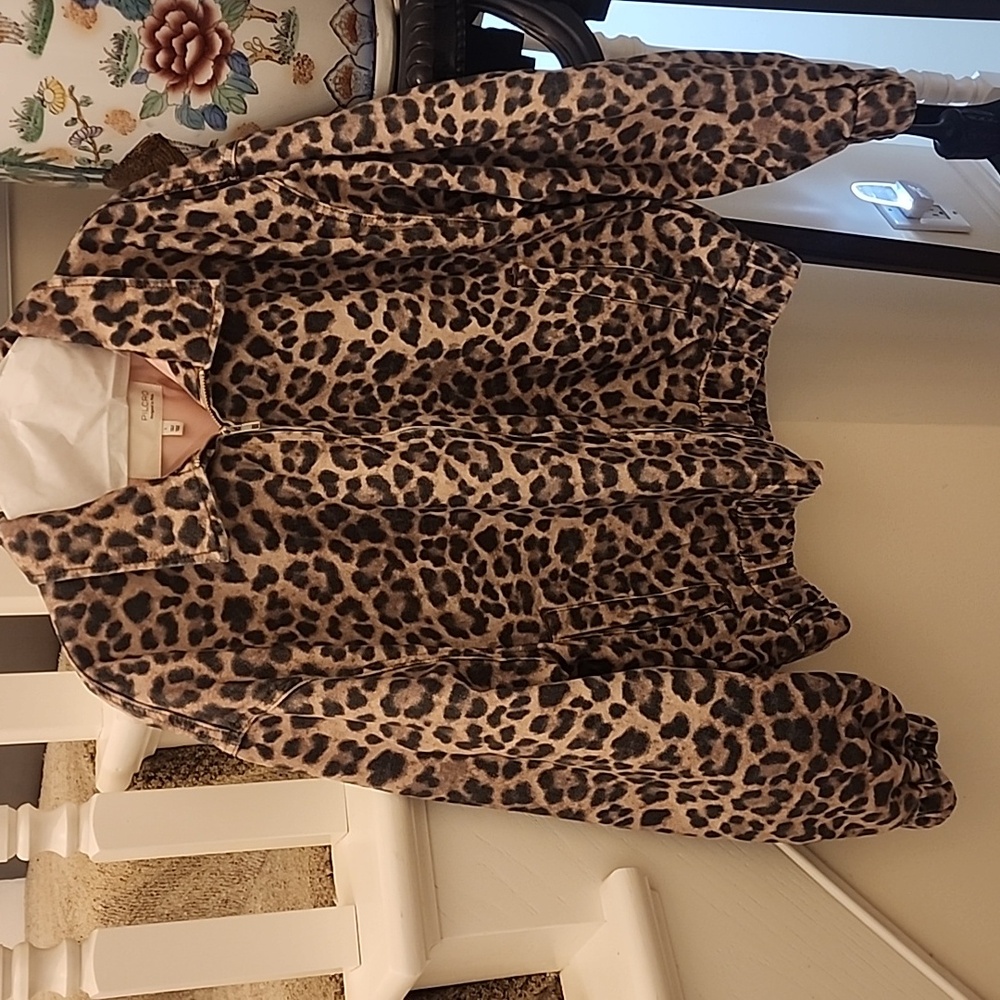 Pilcro Leopard Print Jacket SZL